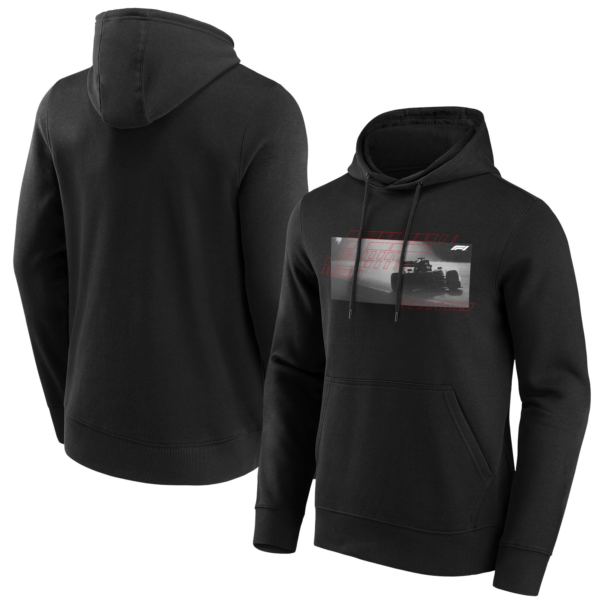 Sweat capuche Formula 1 Element Graphique - Noir - Homme Taille: L