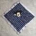 Disney Toys | Disney Baby Mickey Mouse Security Blanket Lovey-Navy Blue/Gray Square - Vgc | Color: Blue/Silver | Size: 12.5" X 12.5" Square