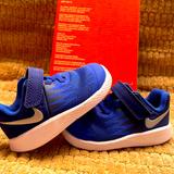 Nike Shoes | Brand-New Toddler Boys Size 4 Blue Nike Star Runner Gym Shoes | Color: Blue | Size: 4bb