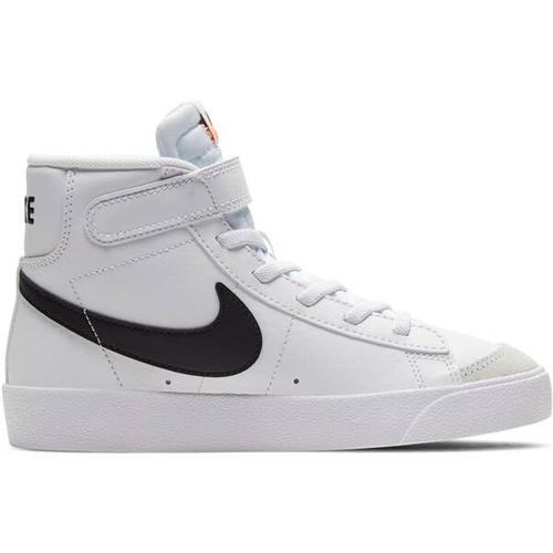 NIKE Kinder Freizeitschuhe Blazer Mid '77, Größe 30 in WHITE/BLACK-TEAM ORANGE