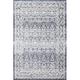 Blue/White 138 x 102 x 0.25 in Area Rug - Canora Grey Eessa Floral Area Rug Polypropylene | 138 H x 102 W x 0.25 D in | Wayfair