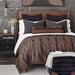 Eastern Accents Rocco Abstract Woven Duvet Cover Set Rayon in Black/Brown | King Duvet Cover + 5 Shams + 1 Throw Pillow | Wayfair 7KB-BDK-464