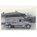 Buyenlarge 'Kingan's Meat Truck #3' Photographic Print in Black/White | 20 H x 30 W x 1.5 D in | Wayfair 0-587-15921-9C2842