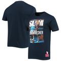 "T-shirt Slam Player Mitchell & Ness Kenyon Martin bleu marine pour hommes des New Jersey Nets - Homme Taille: M"