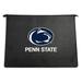 Black Penn State Nittany Lions Logo Faux Leather Laptop Case