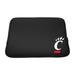 Black Cincinnati Bearcats Soft Sleeve Laptop Case