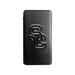 Black USC Trojans Debossed Faux Leather Power Bank