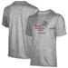 Men's Gray Pacific Boxers Lacrosse Name Drop T-Shirt