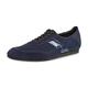 Diamant Herren Tanz Sneakers 192-425-582-V - Veloursleder/Mesh Navy-Blau - 1,5 cm Keilabsatz - VarioSpin Sohle - Größe: UK 10