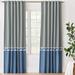 Eastern Accents Halprin Cotton Room Darkening Pinch Pleat Curtain Panel 100% Cotton | 84 H x 96 W in | Wayfair 791-CUA-467D