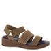 MUK LUKS City Soul - Womens 7 Tan Sandal Medium