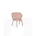 AllModern Abberton Patio Chair in Red/Orange | 33 H x 32 W x 26 D in | Wayfair 620A0AF22B0B4C8DB6532CAF285AF46E