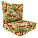 Bayou Breeze 24" x 46.5" Outdoor Deep Seat Chair Cushion Set w/ Welt Polyester | 6 H x 24 W x 24 D in | Wayfair 8B88F30D496F4F8DA00E481DB505F668