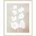 AllModern Marie Bark II by Urban Road - Picture Frame Painting Paper, Solid Wood in White | 41 H x 33 W x 1 D in | Wayfair