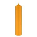 Kopschitz Kerzen lange schlanke Altarkerzen 10% BW Anteil (Bienenwachs Kerzen) Honig Natur 300 x Ø 40 mm, 4 Stück, Kerzen mit Dornbohrung