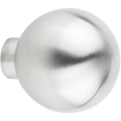 Möbelknopf EK08 ø 15 mm Edelstahl gebürstet Möbelknauf von sotech Image