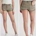 American Eagle Outfitters Shorts | Ae Shorts Hi Rise Shortie Super Super Stretch Olive Green Size 10 | Color: Green | Size: 10