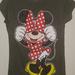 Disney Shirts & Tops | Minnie Mouse Shirt | Color: Brown/Cream | Size: 10/12