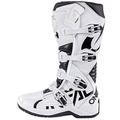 O'NEAL Motocross Stiefel RMX Boot EU I Enduro Motorrad I Ergonomische Motorradschuhe Herren & Damen mit Anti-Rutsch Sohle I Schwarz-Weiß I Größe 47