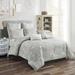 Monique 7PC Comforter Set (Queen) - Elight Home 21961 W Q