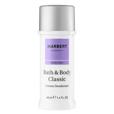 Marbert Bath & Body Classic Cream Deodorant 40 ml Damen Image