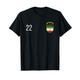 Iran Nummer 22 Sport Trikot Fußball #22 Persisch T-Shirt
