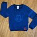 Disney Shirts & Tops | Disney Sweater - Blue Mickey Mouse Striped Sweater - 100% Cotton - Size 5/6 | Color: Blue | Size: 5/6