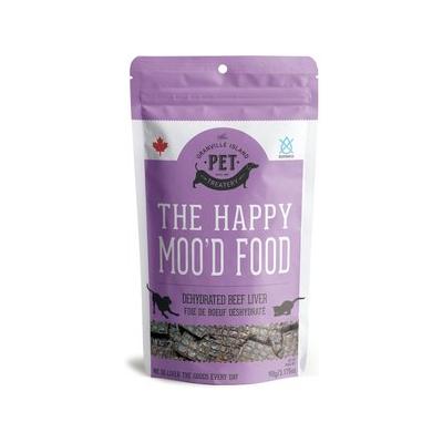 The Granville Island Pet Treatery The Happy Moo'D Food Dehydrated Beef Liver Dog & Cat Treats, 3.17-oz bag
