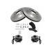 2003-2005 Isuzu Ascender Front Brake Pad and Rotor and Wheel Hub Kit - TRQ