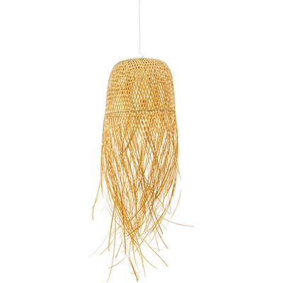 Deckenlampe aus Bambus - Boho-Bali-Design Pendelleuchte - Thow