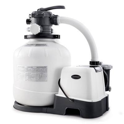 Intex 2,150 GPH 16" Krystal Clear Saltwater System and Sand Filter Pump - 54.9