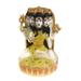 MDR Trading Inc. Shiva Figurine Resin, Cotton in Black/Yellow | 4.5 H x 2 W x 2 D in | Wayfair SC-M1110