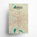 17 Stories Leipzig City Map Graphic Art Paper in Green | 17 H x 11 W x 0.05 D in | Wayfair DB80606207B34B919FFC55332DB1156F