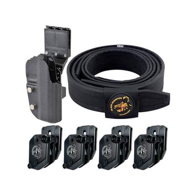 Black Scorpion Outdoor Gear USPSA Grand Master Production Holster / Shooting Belt Combo Right VP9 Black Extra Large CO06-VP9-BTXLBK