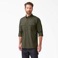 Dickies Men's DuraTech Ranger Ripstop Shirt - Moss Green Size L (WL705)