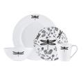 Dinnerset 16PC Dragonfly - Safdie & Co HK03376EC