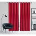 Curtain Panel Total Blackout 2PK 84L Red - Safdie & Co 51521.2Z.11