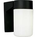 Volume Lighting 1-Light Outdoor Sconce in Black/White | 6.5 H x 4.5 W x 5.75 D in | Wayfair V8895-5