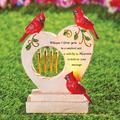 Arlmont & Co. Hand-Painted Solar Memorial Windchime Resin/Plastic | 9.63 H x 3.37 W x 7.5 D in | Wayfair 62908913C9FC4B828923E858C7C0FA69
