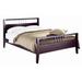 Chrome Accented Twin-size Platform Bed