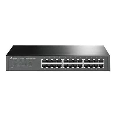 TP-Link TL-SG1024S | 24 Port Gigabit Ethernet Switch| Plug & Play | Traffic Optimization