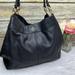 Coach Bags | Coach Lexy Xl Black Pebbled Leather Purse Shoulder Bag Hobo Tote F23511 | Color: Black | Size: 12" H X 12" L X 4.5" W 11" Strap Drop