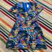 J. Crew Dresses | J. Crew | Multicolored Print Faux Wrap Dress Nwt! | Color: Blue/Yellow | Size: 12