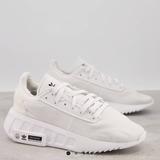 Adidas Shoes | Adidas Original Geodiver Sneakers In Triple White. | Color: White | Size: 6.5
