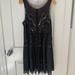 Free People Dresses | Free People Black Lace Back Keyhole Dress | Color: Black | Size: M