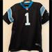 Nike Shirts & Tops | Carolina Panther Jersey | Color: Black/Blue | Size: Xlb