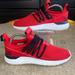 Adidas Shoes | Adidas Lite Racer Adapt 3.0 Euc -Htf Sold Out Online Crimson/Black/White | Color: Black/Red | Size: 7