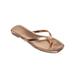 Women's Morgan Flip Flop Sandal by French Connection in Rose Gold (Size 7 M)