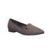 Women's Barcelona Flat by Halston in Grey (Size 9 M)