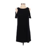 Zara Casual Dress - Shift: Black Solid Dresses - Women's Size Small